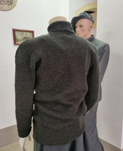 Carica l'immagine nel visualizzatore di Gallery, WW1 WW2 Riproduzione Maglione Regio Esercito Italiano e RSI  In uso fino al 1945 Collo Alto Pura Lana
