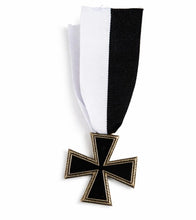 Carica l'immagine nel visualizzatore di Gallery, WW2 Riproduzione Medaglia Croce Di Ghiaccio Nera Regio Esercito Italiano
