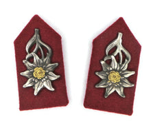 Carica l'immagine nel visualizzatore di Gallery, WW2 di Liberazione Riproduzione Mostrina Reparto Partigiani Stella Alpina Edelweiss
