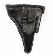 Carica l'immagine nel visualizzatore di Gallery, WW2 Riproduzione fondina Pistola Mod P38 Colore Nero Esercito Tedesco e di Liberazione gruppi Partigiani.
