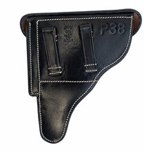 Carica l'immagine nel visualizzatore di Gallery, WW2 Riproduzione Fondina Pistola P.38 Tedesco Guerra Mondiale
