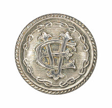 Carica l'immagine nel visualizzatore di Gallery, WW2 Riproduzione Bottone CC.RR Regio Esercito Italiano Diametro 22 mm
