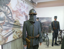 Carica l'immagine nel visualizzatore di Gallery, WW1 Riproduzione Maschera Polivalente Regio Esercito Italiano Grande Guerra.
