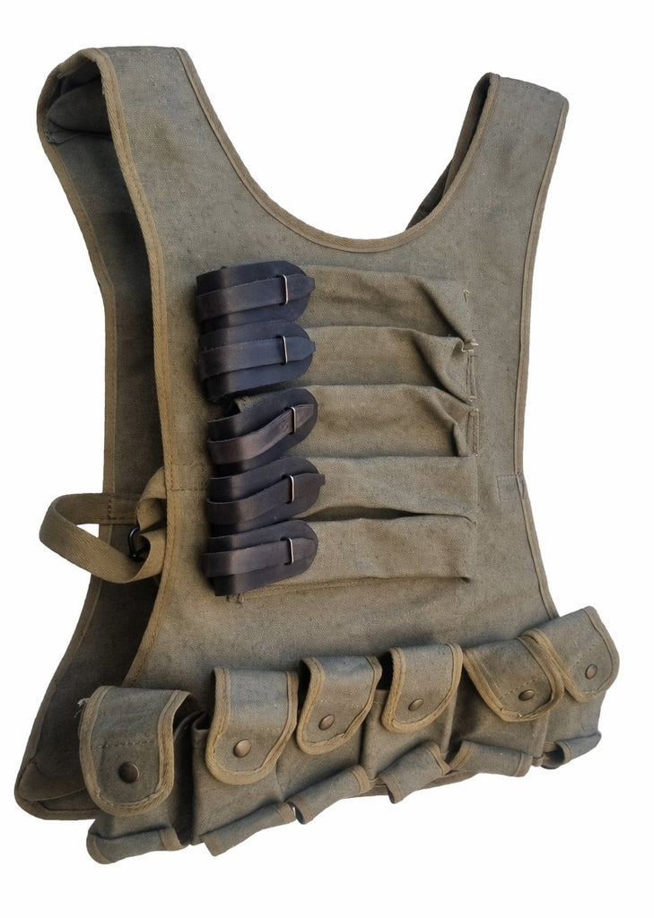 WW2 Riproduzione Giubbino Samurai Porta Caricatori Mab RSI 2 Tipo RSI Regio Esercito Italiano