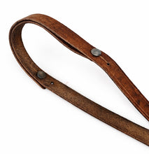 Carica l'immagine nel visualizzatore di Gallery, WW1 Riproduzione Cinghia Reggi Giberne Color Cuoio Regio Esercito Italiano
