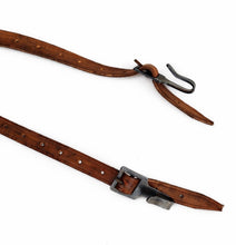 Carica l'immagine nel visualizzatore di Gallery, WW1 Riproduzione Cinghia Reggi Giberne Color Cuoio Regio Esercito Italiano
