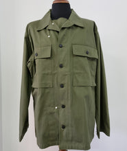 Carica l'immagine nel visualizzatore di Gallery, WW2 Riproduzione Casacca 1941 al 1945  Verde Oliva ScuroEsercito  Stati Uniti America.
