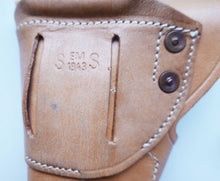 Carica l'immagine nel visualizzatore di Gallery, WW2 Riproduzione Fondina Mod 1916 US Army Colore Beige
