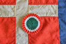 Carica l'immagine nel visualizzatore di Gallery, WW1 WW2 Riproduzione Coccarda Tricolore Diametro 8 cm
