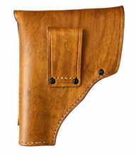 Carica l'immagine nel visualizzatore di Gallery, WW2 Riproduzione Fondina Beretta Mod. 34 Cuoio Per Cinturone Sam Browne Regio Esercito Italiano
