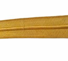 Carica l'immagine nel visualizzatore di Gallery, Gallone dEpoca in Filo Metallico Dorato  Altezza 10 mm
