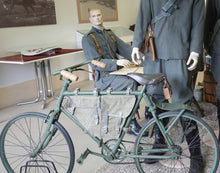 Carica l&#39;immagine nel visualizzatore di Gallery, WW1 WW2 Riproduzione Borsa per Bicicletta Militare Regio Esercito Italiano
