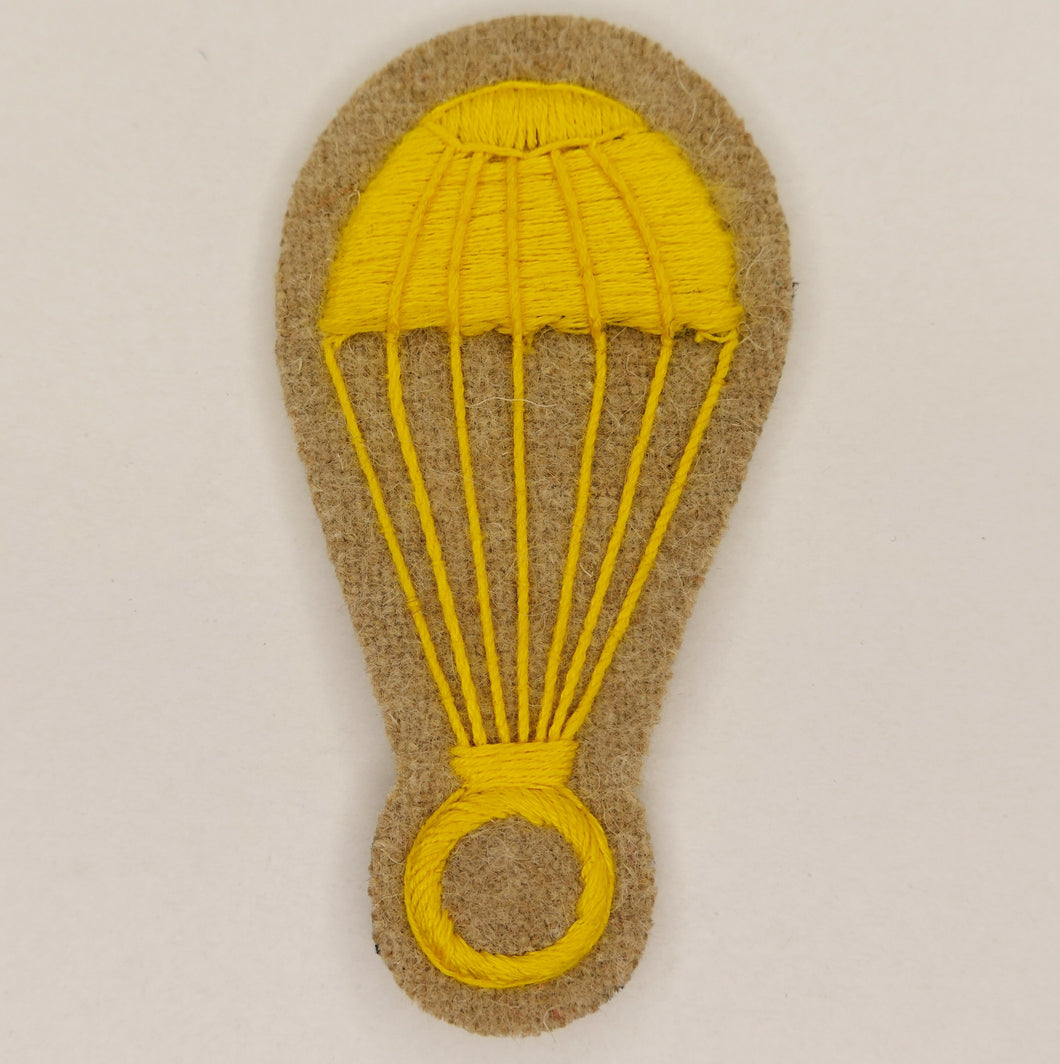 WW2 Riproduzione Fregio Paracadutista Coloniale Regio Esercito Italiano