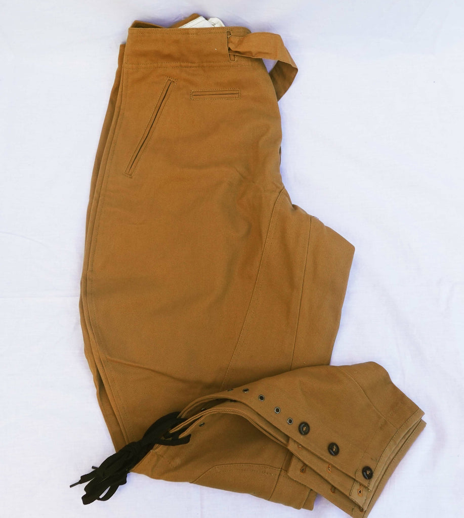 WW2 Riproduzione Pantalone modello Cavallerizzo  Africka Korps Esercito Tedesco