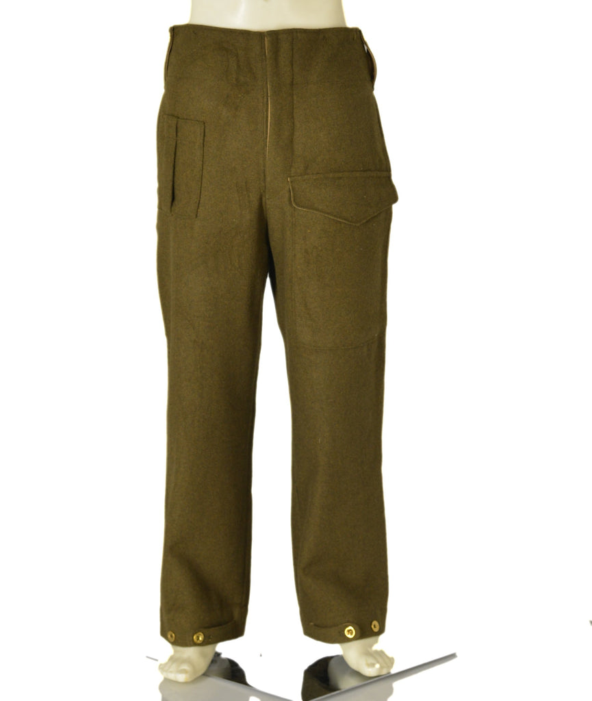 Pantalone in lana Uniforme Esercito Britannico - BRITISH ARMY - Modello 1937
