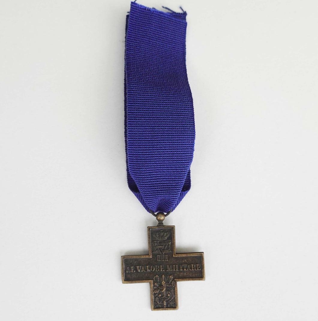 WW2 Riproduzione Croce al Valor Militare VE III Regio Esercito Italiano