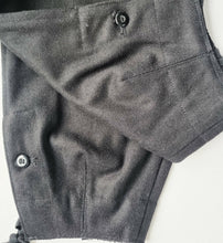 Carica l&#39;immagine nel visualizzatore di Gallery, WW2 Riproduzione Pantaloni P.zer Variante 1 Bottone Colore Nero Germania
