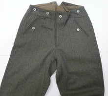 Carica l&#39;immagine nel visualizzatore di Gallery, WW2 Riproduzione Pantalone 1937 Germania lana.

