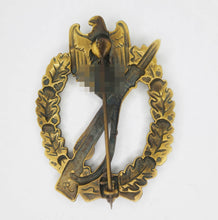 Carica l&#39;immagine nel visualizzatore di Gallery, WW2 - X -  Riproduzione Distintivo Assalto Della Fanteria  Bronzo 
