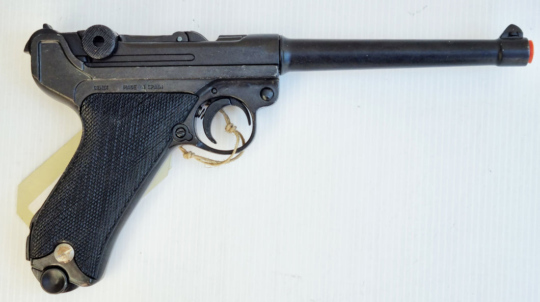 WW1 WW2 - X - Riproduzione INERTE Pistola Luger P08 Artiglieria