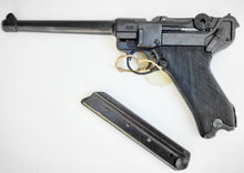 Carica l&#39;immagine nel visualizzatore di Gallery, WW1 WW2 - X - Riproduzione INERTE Pistola Luger P08 Artiglieria
