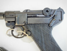 Carica l&#39;immagine nel visualizzatore di Gallery, WW1 WW2 - X - Riproduzione INERTE Pistola Luger P08 Artiglieria
