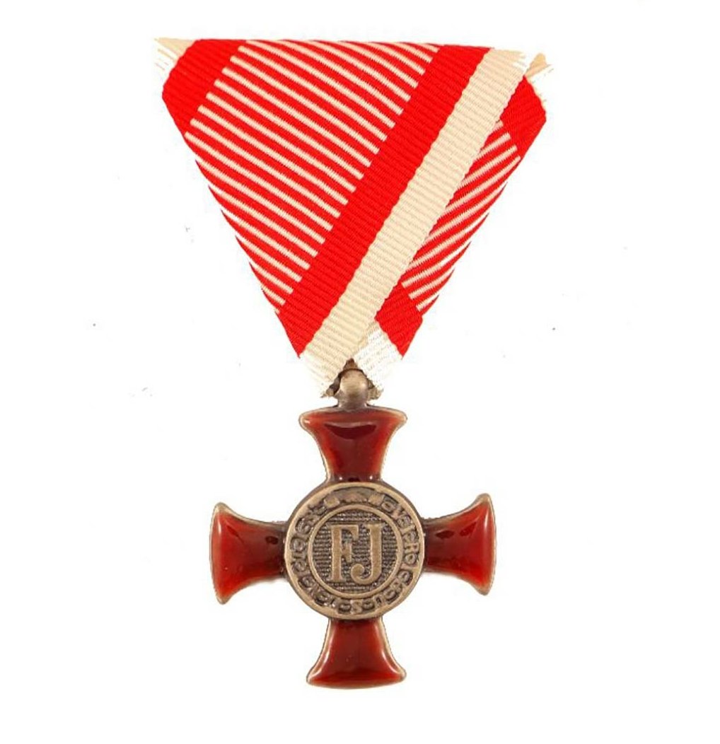 WW1 Riproduzione Medaglia Croce d' Argento al Merito Austroungarica