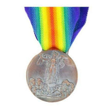Carica l&#39;immagine nel visualizzatore di Gallery, WW1 Riproduzione Medaglia Commemorativa Guerra ItaloAustriaca Medaglia della Vittoria
