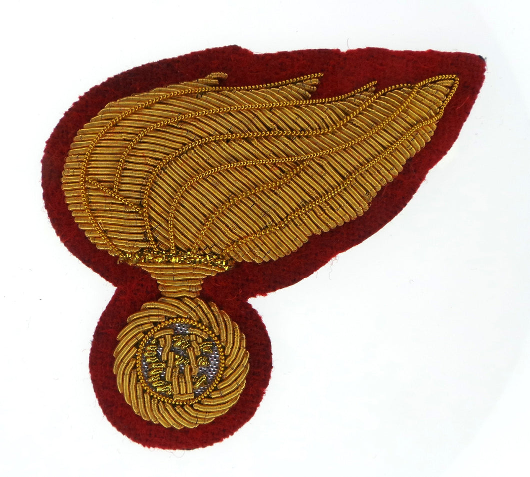 WW2 Riproduzione Fregio Bustina CC-RR Regio Esercito Italiano