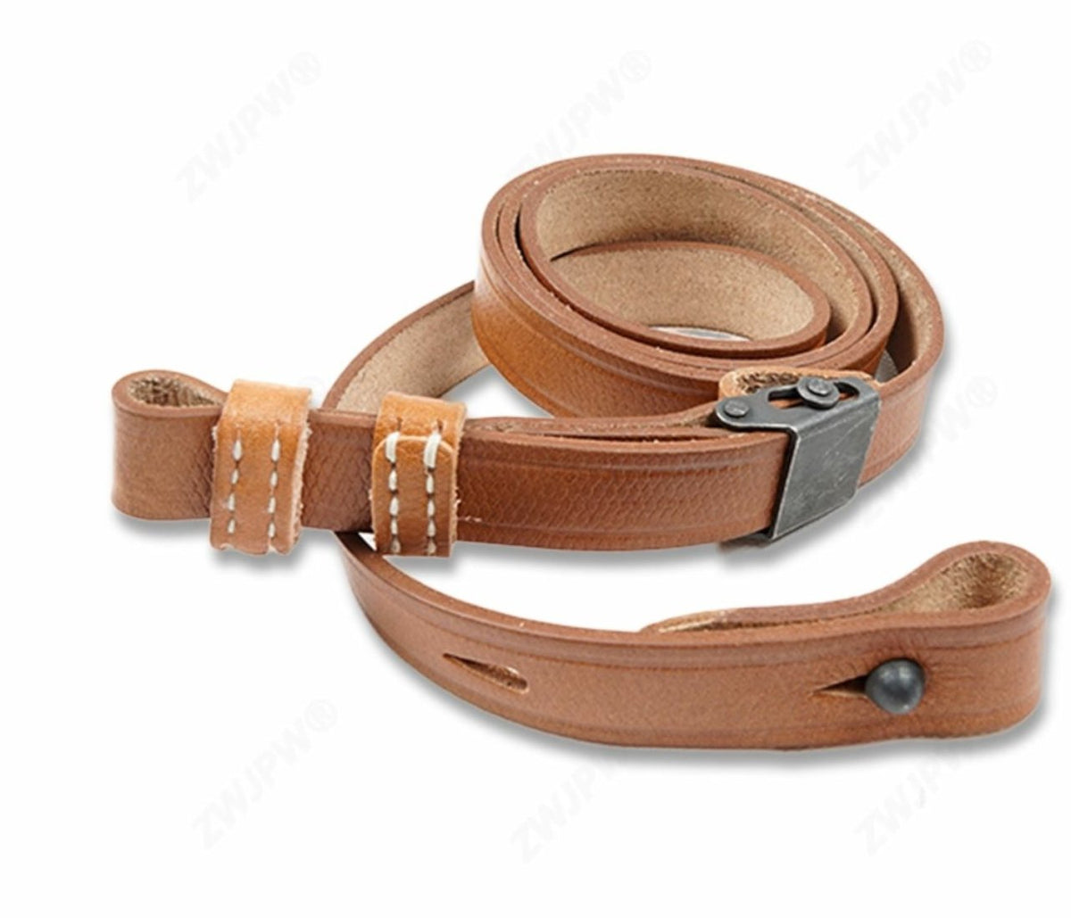Epic Militaria – Cintura Ufficiale Esercito Tedesco WW2 In Pelle Marrone Con Fibbia Artiglio
