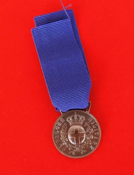 WW1 WW2 Riproduzione Medaglia Valore Militare  Casa Savoia- Bronzo  Regio Esercito Italiano