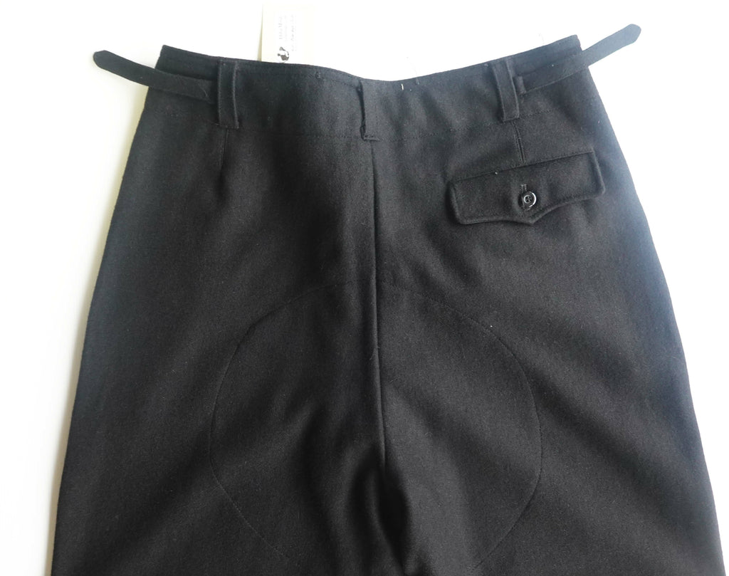 WW2 Riproduzione Pantaloni P.zer Variante 2 Bottone Colore Nero Germania