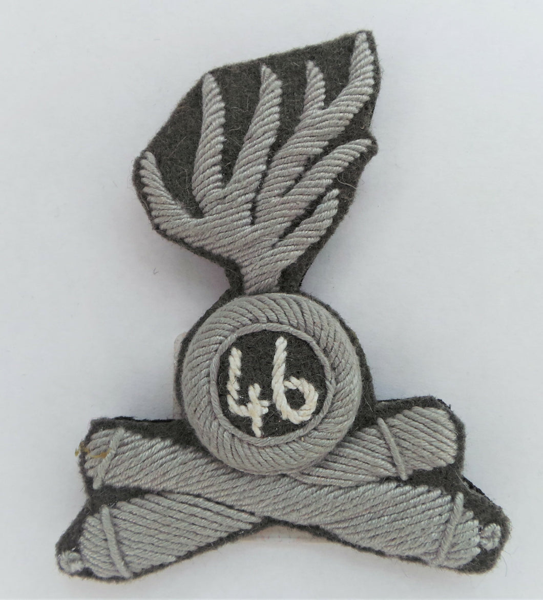 WW1 Riproduzione Ufficiale Sottufficiale e truppa Artiglieria da Campagna fregio per berretto Regio Esercito