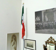 Carica l&#39;immagine nel visualizzatore di Gallery, Pomolo per pennone della bandiera in ottone diametro 70 mm
