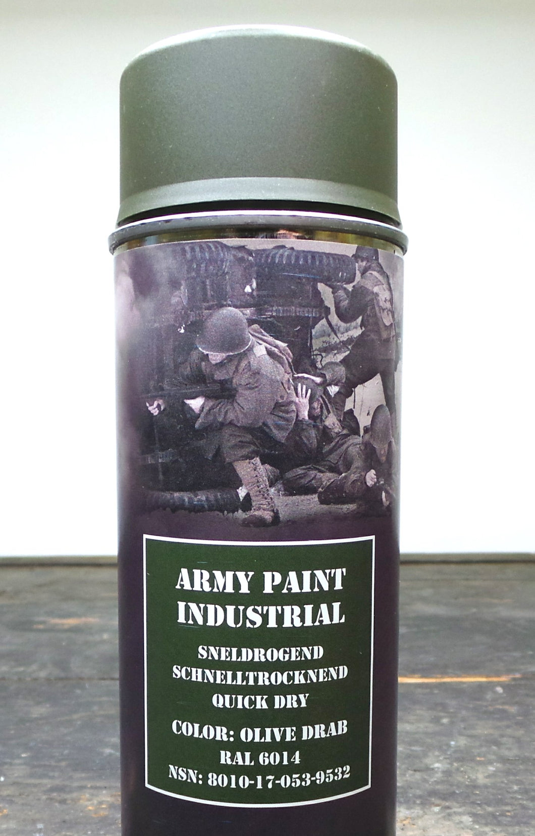 Vernici Militari in Bomboletta Spray Colore Color: Olive Drap RAL 6014