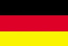 Carica l&#39;immagine nel visualizzatore di Gallery, Bandiera Germania - Repubblica Federale di Germania  dimensioni 100/150
