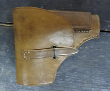 Carica l&#39;immagine nel visualizzatore di Gallery, WW2 Riproduzione Fondina Beretta Mod34 Cuoio Antichizzato per Cinturone Sam Browne
