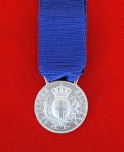 Carica l&#39;immagine nel visualizzatore di Gallery, WW1 WW2 Riproduzione Medaglia Valore Militare Argento Regio Esercito Italiano

