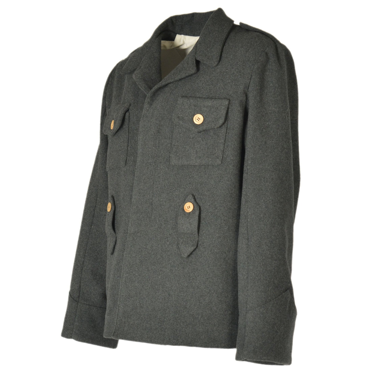GUWM-007 Tunica In Lana Grigia Campo Tedesca M40 Ele EM Della
