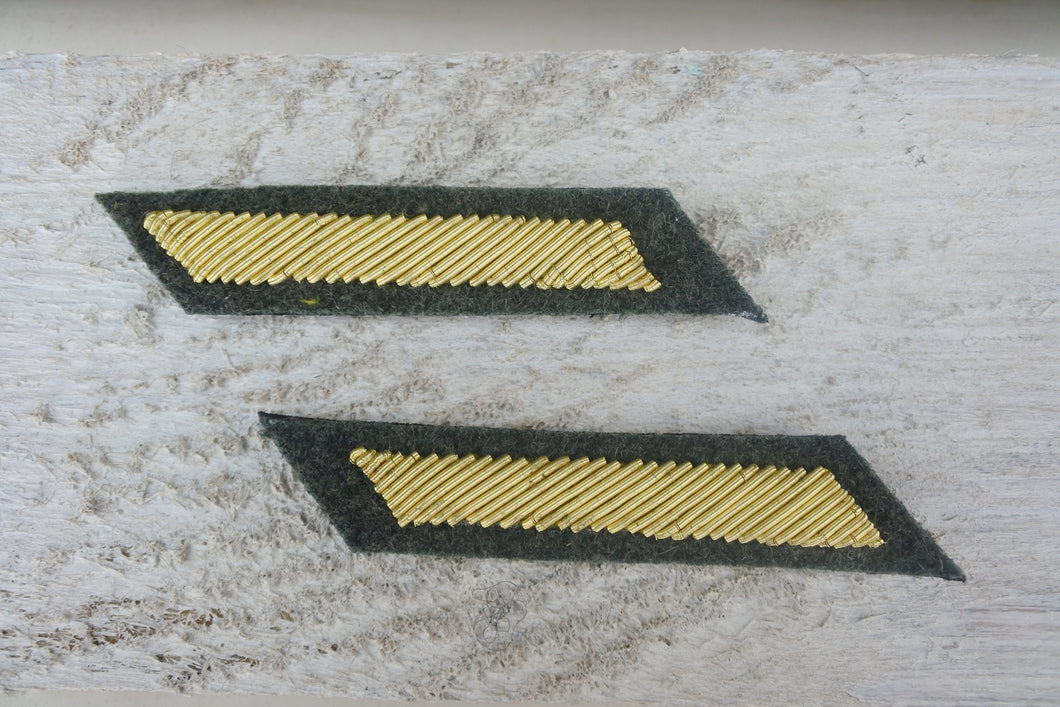 WW1 WW2 Distintivo Ferita di Guerra Canottiglia Colore Oro Regio Esercito