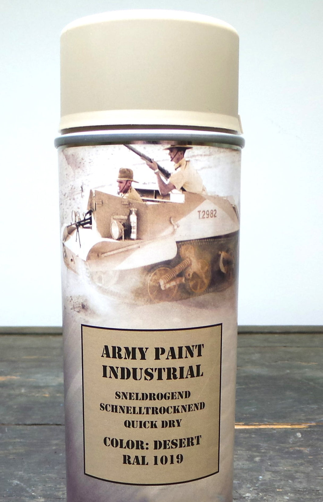 Vernici Militari in Bomboletta Spray Colore Desert RAL 1019 400ml