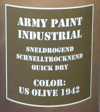 Carica l&#39;immagine nel visualizzatore di Gallery, Vernici Militari in Bomboletta Spray Colore US Oliva 1942 400ml
